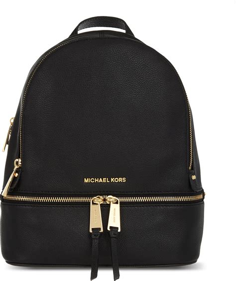 michael kors small black rucksack uk|michael kors backpack small.